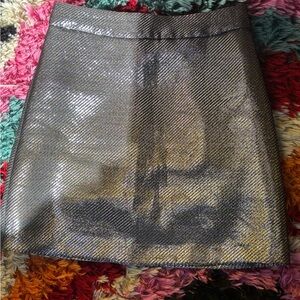NYE Metallic Skirt 🪩